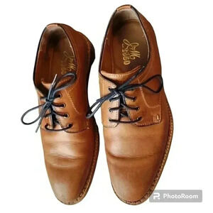 Johnston & Murphy Shoes Brown Leather Oxfords Men's Dress Shoes Size 8 M